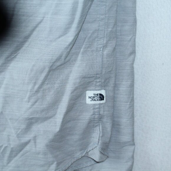 The North Face Men Gray Button Down Shirt Short Sleeve Casual Size XXL - Picture 3 of 9